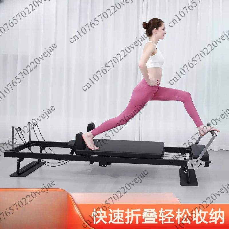 Pilates Yoga Weight Loss - Large Folding Pilates Reformer Equipment Core