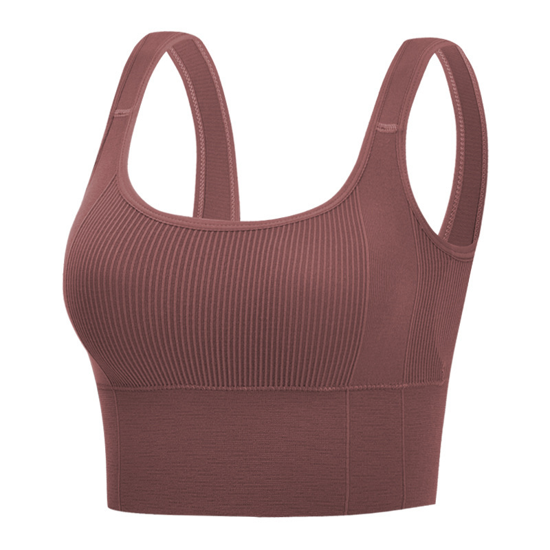 Pilates Yoga Circle - Square Collar Wide-shoulder Vest Tube Top