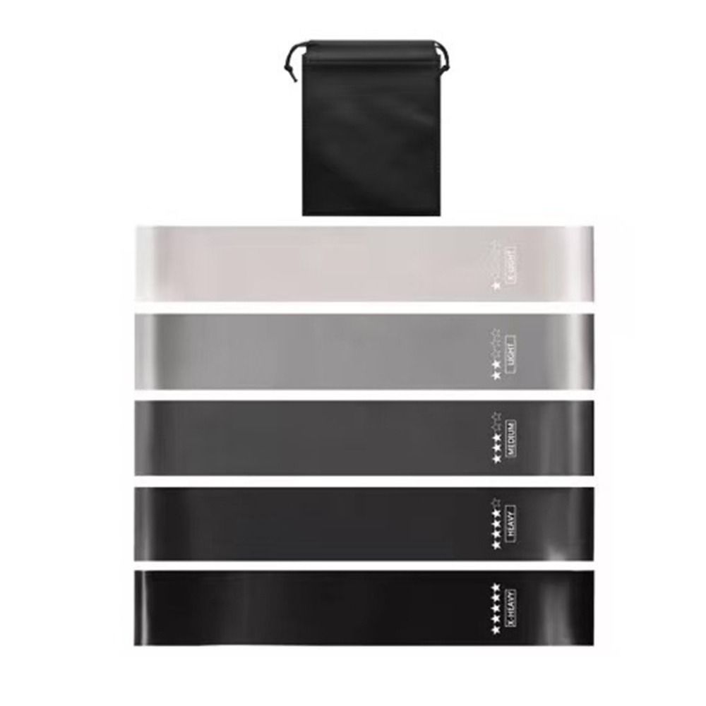 5Pcs TPE Fitness Resistance Ba - Pilates Yoga Circle recension och pris