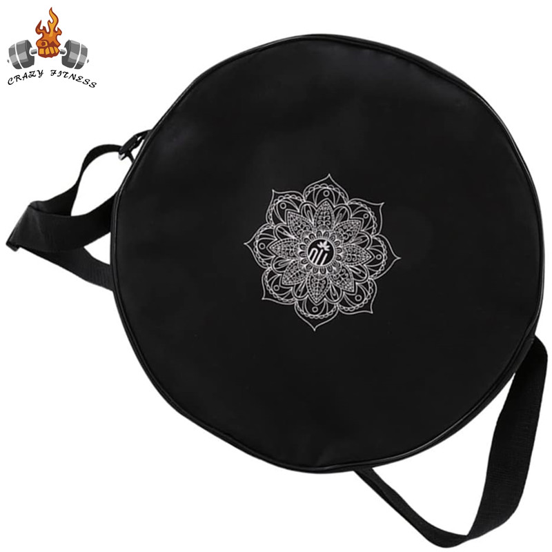 Yoga Wheel Bag Nylon Black Man - Pilates Yoga Circle recension och pris