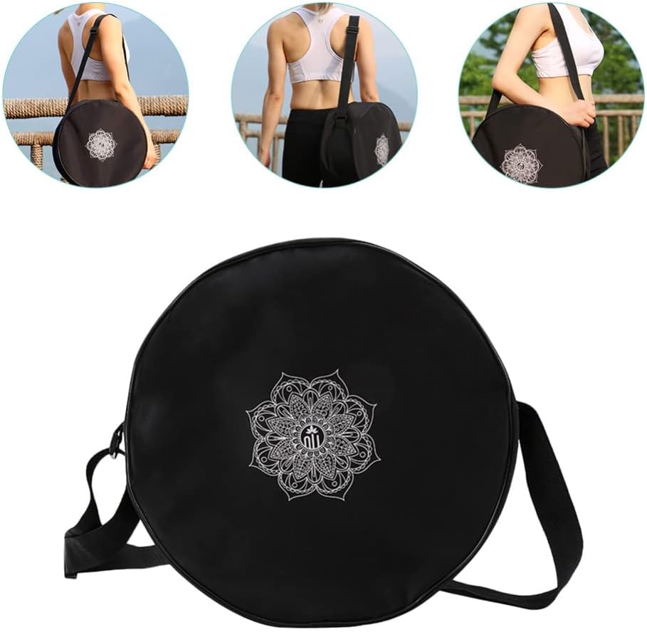 Yoga Wheel Bag Nylon Black Man - Pilates Yoga Circle recension och pris