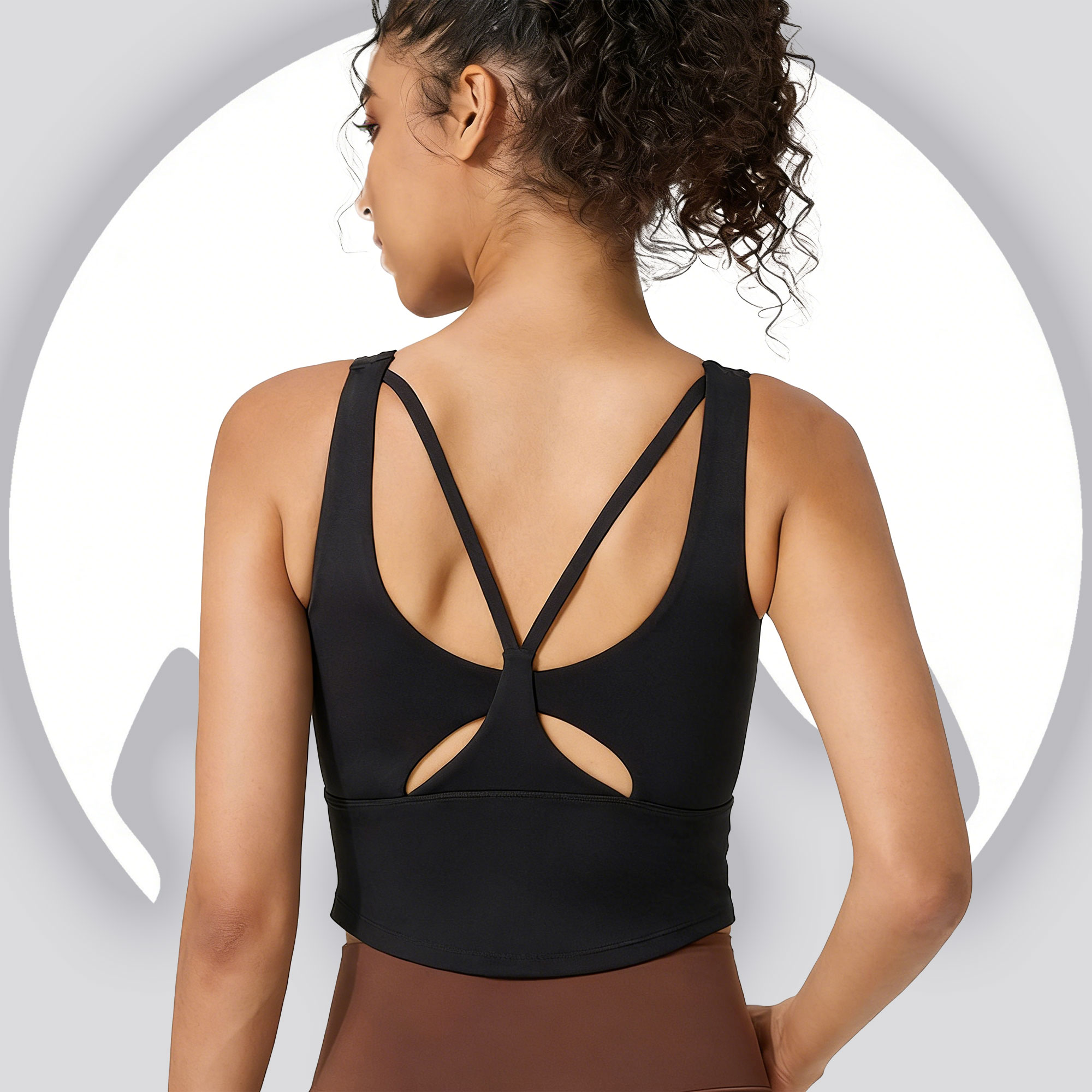 Women's Fixed Cup Yoga Sports  - Pilate Yoga Workout recension och pris