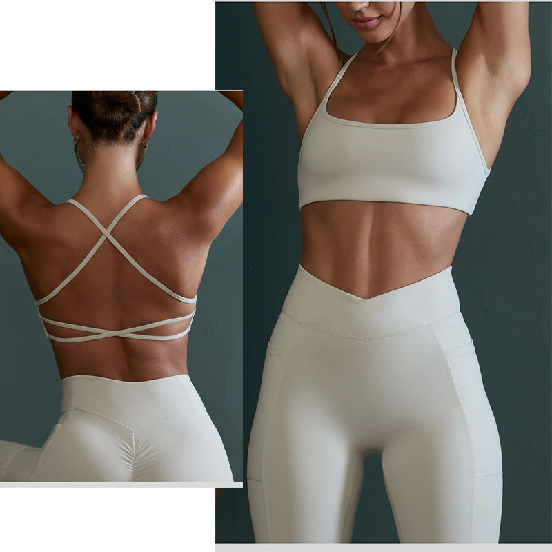 Aiithuug Crisscross Back Yoga  - Pilate Yoga Workout recension och pris
