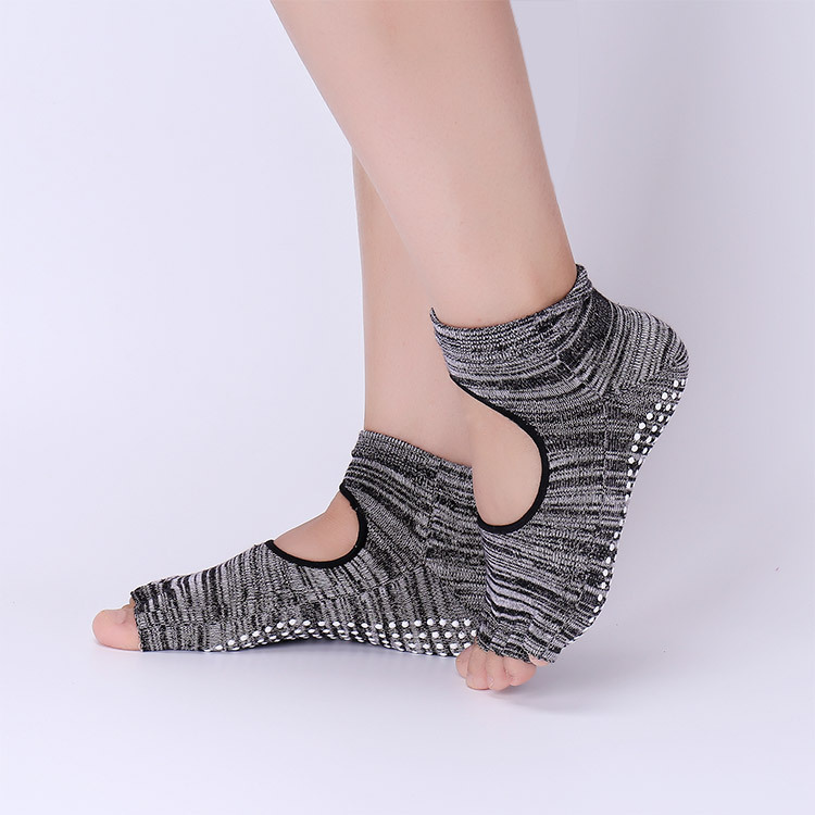 Non-Slip Yoga Socks with Grips - Pilate Yoga Workout recension och pris