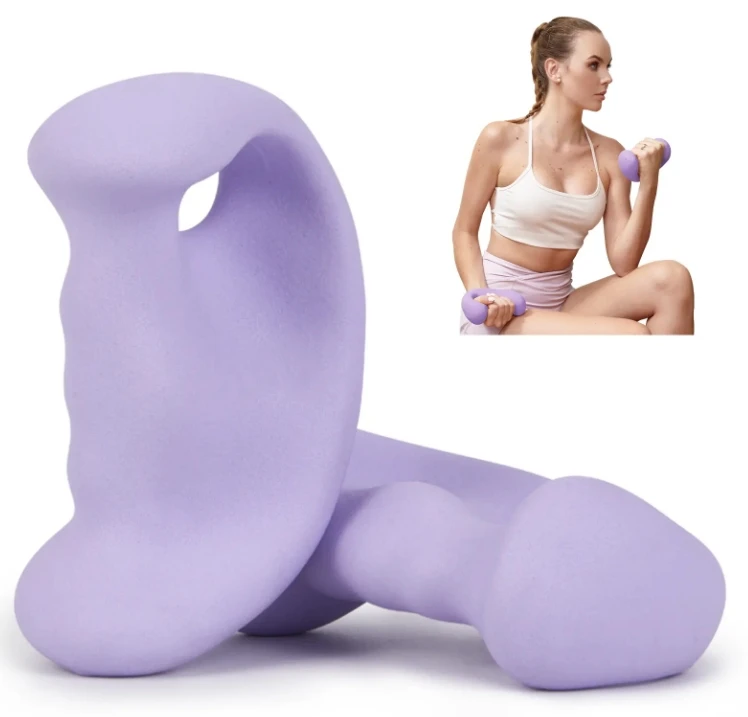 Ergonomic Neoprene Dumbbells f - Pilates Yoga Hot recension och pris