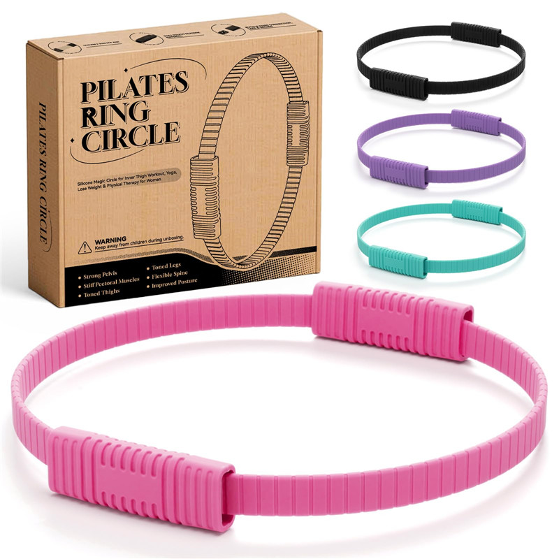 Eco-Friendly Double Handle Sil - Pilates Yoga Circle recension och pris